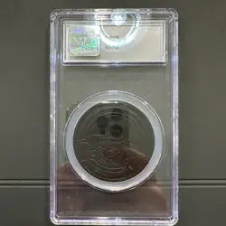 2025 Pokemon Coins Generation IX Glaceon Prismatic Evolutions Mini tin CGC 9 - Image 2