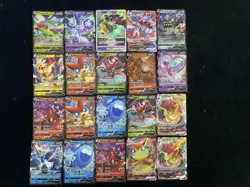 2023 Pokemon S-CHN CS4aC CS3.5C 009/066 RRR Victini VMAX Volcanion V Lot*20 BL25 - Image 2