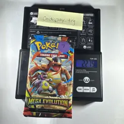 22.75g Mega Evolution Pokemon Booster Pack - Sealed - Image 1