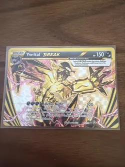 Pokemon Yveltal BREAK 66/114 XY Steam Siege Holo - LP - Image 1