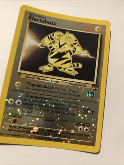 Pokemon TCG Electabuzz 001/009 Best of Promos Reverse Holo 2002 - Image 2