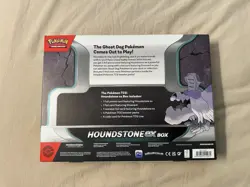 POKEMON TCG: HOUNDSTONE EX COLLECTION BOX 4 BOOSTER PACKS *BRAND NEW - SEALED" - Image 2