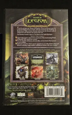 WoW TCG March Of The Legion Starter Deck No Loot Cards Included - Image 2