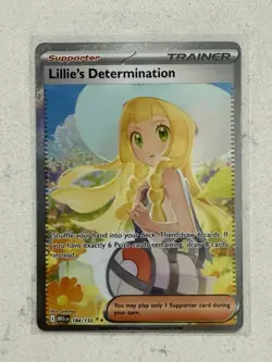 Pokemon TCG Lillie’s Determination Special Illustration Rare 184/132 - NM/M - Image 3