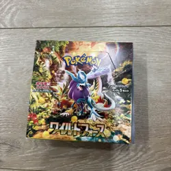 Pokemon TCG: Wild Force Scarlet & Violet Booster Box Japanese New Factory Sealed - Image 1