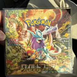 Pokemon TCG: Wild Force Scarlet & Violet Booster Box Japanese New Factory Sealed - Image 1