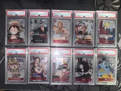 PSA 10 ENG SEQUENTIAL One Piece Premium Card Collection 25th Anniversary Set - Image 1