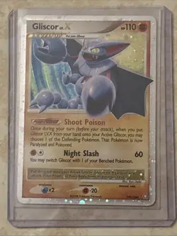 Pokemon TCG Gliscor Card Legends Awakened 2008 141/146 LV.X Holographic Rare - Image 1