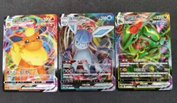 67 Lot pokemon TCG Simplified Chinese Card VMAX Rayquaza Eevee XL92 - Image 2
