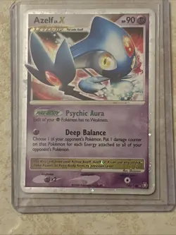 Pokemon Azelf LV.X Legends Awakened 140/146 Ultra Rare Holo Level Up Card - Image 1