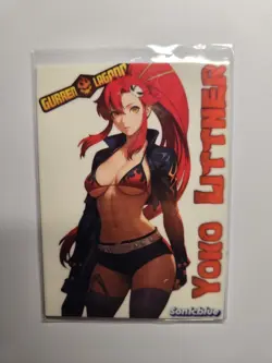 Yoko Littner Custom Glow In The Dark Waifu Card Fan Art 5 - Image 1