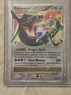 Rayquaza C LV.X Holo Card 146/147 Supreme Victors Series - Image 1