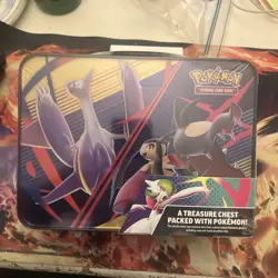 Pokemon 2025 Fall Mega Collector Chest Tin Box - 6 Packs & 3 Foil Cards - Image 2