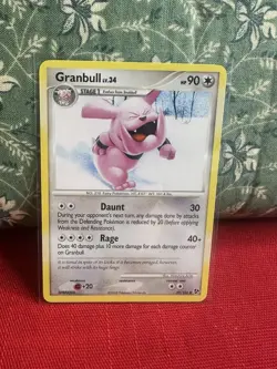 Granbull 39/106 Pokemon Card Great Encounters Near Mint - Image 1