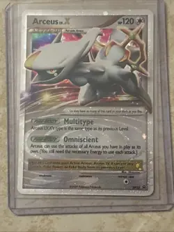 Pokemon TCG Diamond and Pearl Arceus LV.X Black Star Promo Card DP53 - Image 1