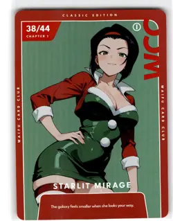 Otaku Box Limited Edition Club Collectible Card 38/44 Starlit Mirage - Image 1