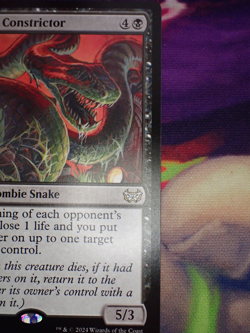 Persistent Constrictor Commander: Duskmourn: House of Horror Regular - Image 3