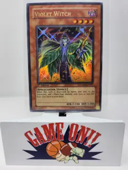 YuGiOh Violet Witch CRMS-EN097 Crimson Crisis 1st Edition Ultra Rare NM - Image 1