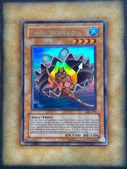 Yugioh Toon Mermaid MRL-072 Ultra Rare Original Print LP - Image 1