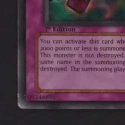 2002 YU-GI-OH! PHARAOH'S SERVANT 1ST EDITION #PSV-006 CHAIN DESTRUCTION - Image 4