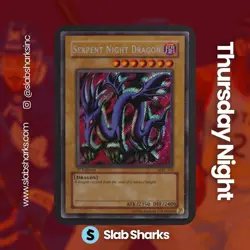 2002 YU-GI-OH MAGIC RULER NORTH AMERICAN EN 1ST ED #MRL-103 SERPENT NIGHT DRAGON - Image 1