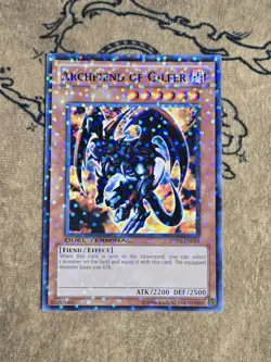 Yugioh Archfiend of Gilfer DT03-EN054 Duel Terminal Normal Parallel Rare VLP - Image 1