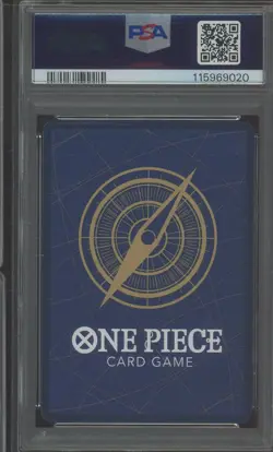 2024 One Piece OP09 Japanese Wanted Alternate Art #119 Monkey D. Luffy PSA 10 - Image 2
