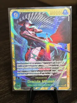 Dracule Mihawk OP14-119 SEC Secret Rare One Piece The Azure Sea's Seven - Image 1