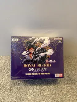 One Piece TCG OP10 Royal Blood Booster Box English Factory Sealed CASE FRESH - Image 1