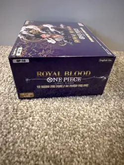 One Piece TCG OP10 Royal Blood Booster Box English Factory Sealed CASE FRESH - Image 4