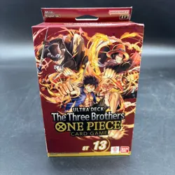 One Piece English ST-13 Ultra Deck The Three Brothers Box Sealed - Image 1