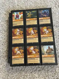 Lorcana TCG Into the Inklands Complete Non-foil Set 204 N/M - Image 1