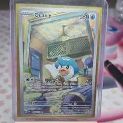 Quaxly 206/193 Paldea Evolved Illustration Rare Pokemon Card TCG - Image 1