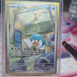 Quaxly 206/193 Paldea Evolved Illustration Rare Pokemon Card TCG - Image 2