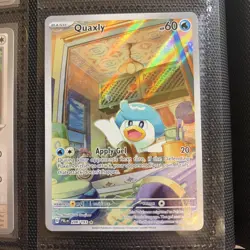 Quaxly 206/193 Paldea Evolved Illustration Rare Pokemon Card TCG - Image 1
