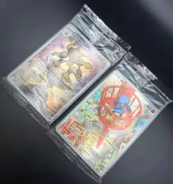 Alakazam 009 & Riolu 010 ✨• Black Star Promo Mega Evolution Set (SEALED) - Image 2