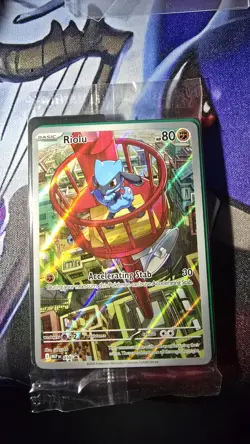 Riolu MEP 010 Mega Evolution Black Star Promo sealed - Image 1