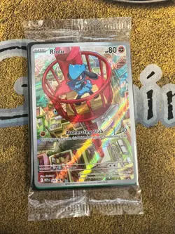 Pokemon SEALED Riolu MEP 010 Mega Evolution ETB Promo!! - Image 1