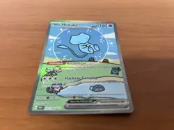 Mew EX 232/091 Bubble Holo Card Pokemon TCG Brazilian Sv Paldean Fates LP+/NM- - Image 4