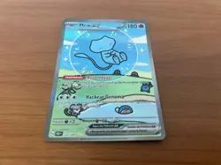 Mew ex 232/091 Bubble Holo Card Pokemon TCG Brazilian Sv Paldean Fates Mint NM - Image 4