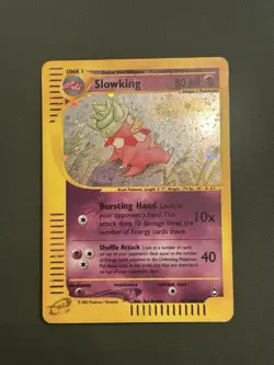 Slowking H22/H32 Holo Rare Pokemon Card English 2002 Aquapolis (AQ) TCG CCG - Image 1