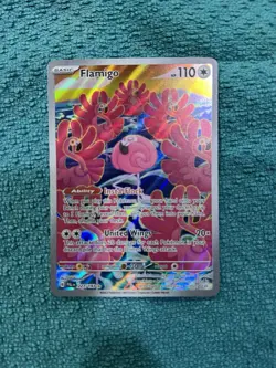 Pokemon TCG Flamigo Illustration Card 227/193 Paldea Evolved - Image 1