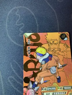 Kayou NARUTO Ultra Rare Foil Full Art Card TCG CCG NR-ZR-013 Naruto Uzumaki - Image 2