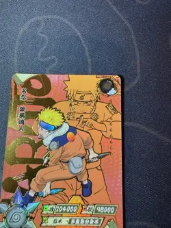 Kayou NARUTO Ultra Rare Foil Full Art Card TCG CCG NR-ZR-013 Naruto Uzumaki - Image 3