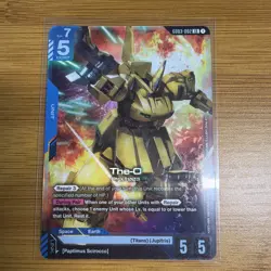 The-O GD03-002 LR NM English Steel Requiem Gundam Card Game - Image 1