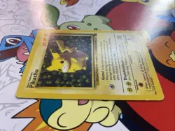 Pokemon Pikachu Black Star Promo Card #1 Ivy Pikachu MP/LP Vintage Rare Pokemon - Image 3