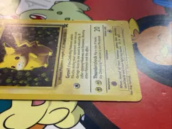 Pokemon Pikachu Black Star Promo Card #1 Ivy Pikachu MP/LP Vintage Rare Pokemon - Image 5