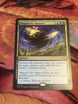Singularity Rupture EOE NM MTG Magic The Gathering Edge Of Eternities - Image 1