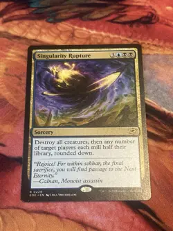 Singularity Rupture EOE NM MTG Magic The Gathering Edge Of Eternities - Image 4