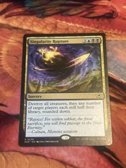 Singularity Rupture EOE NM MTG Magic The Gathering Edge Of Eternities - Image 5